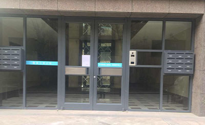 可视对讲单元门